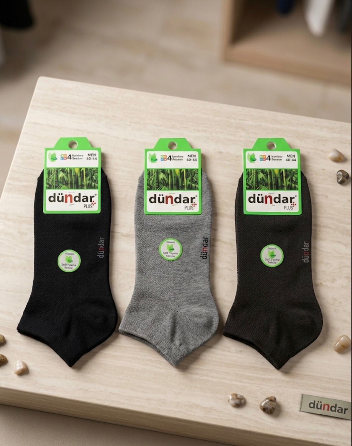Pack de 3 chaussettes 100% coton 🇹🇷