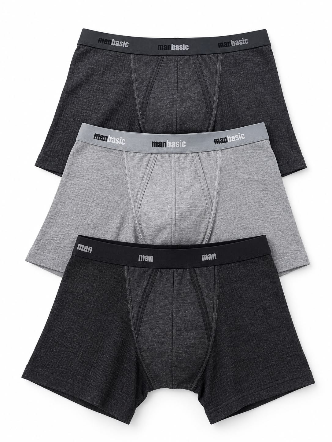 Pack de 3 Boxers Homme Confort