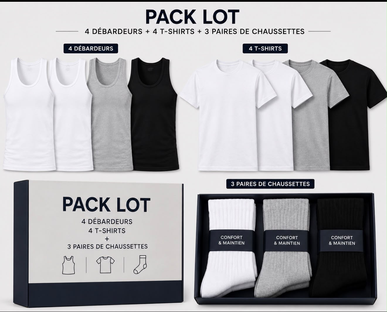 Pack Homme Premium 11 Pièces