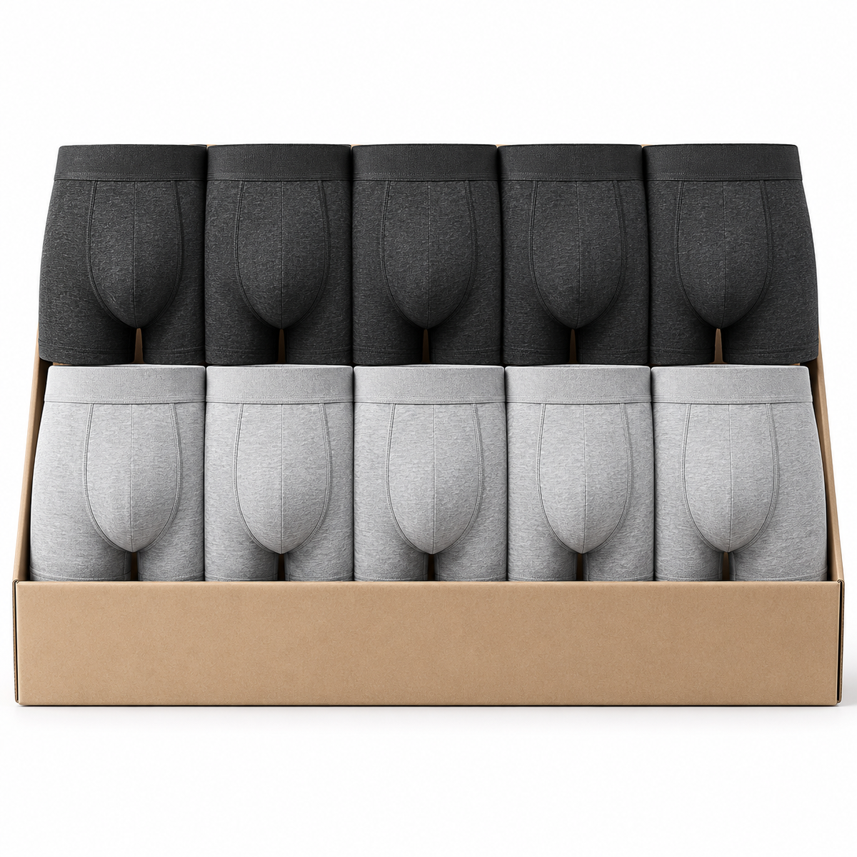 Pack de 10 Boxers Homme Premium