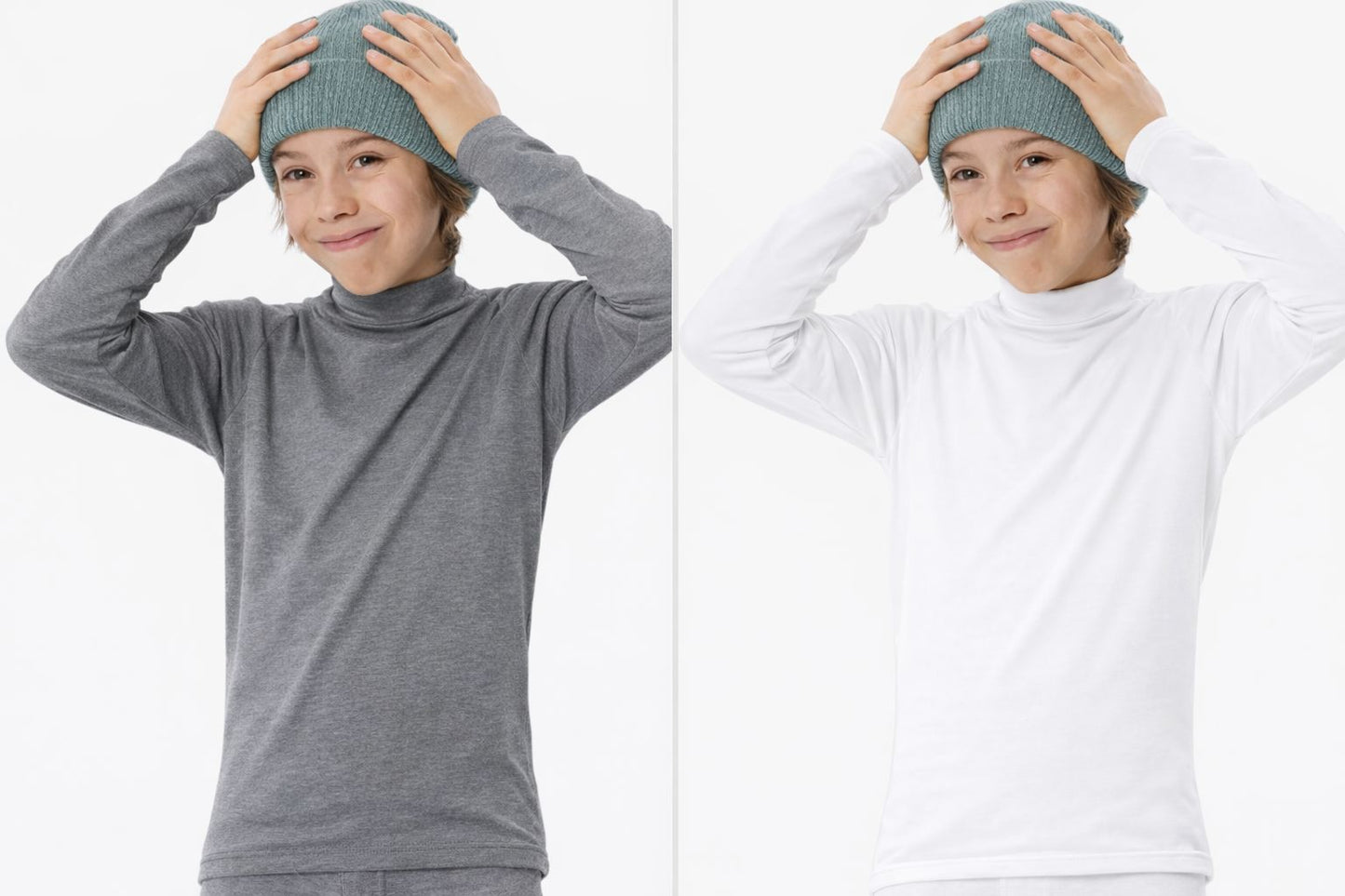 Ensemble Sous-vêtement thermique enfant –de 4 à 16 ans 100% coton