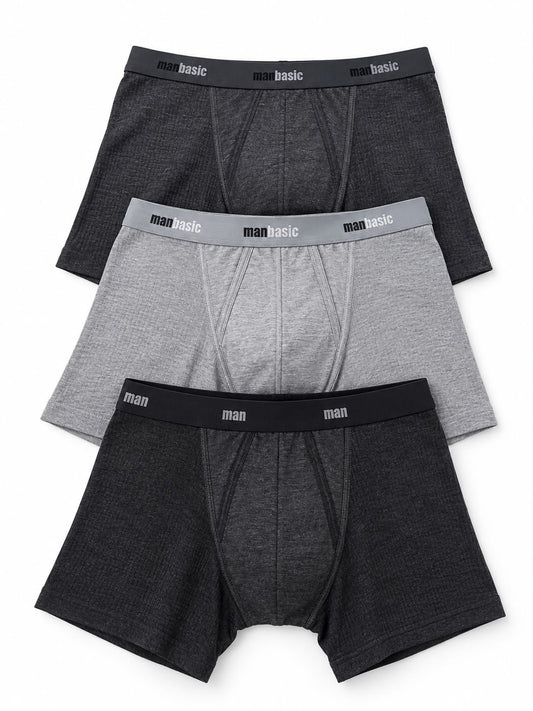Pack de 3 Boxers Homme Confort