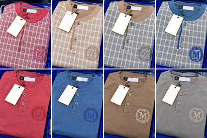 Pyjama Homme 2 Pièces à Manches Longues – Ensemble Confortable