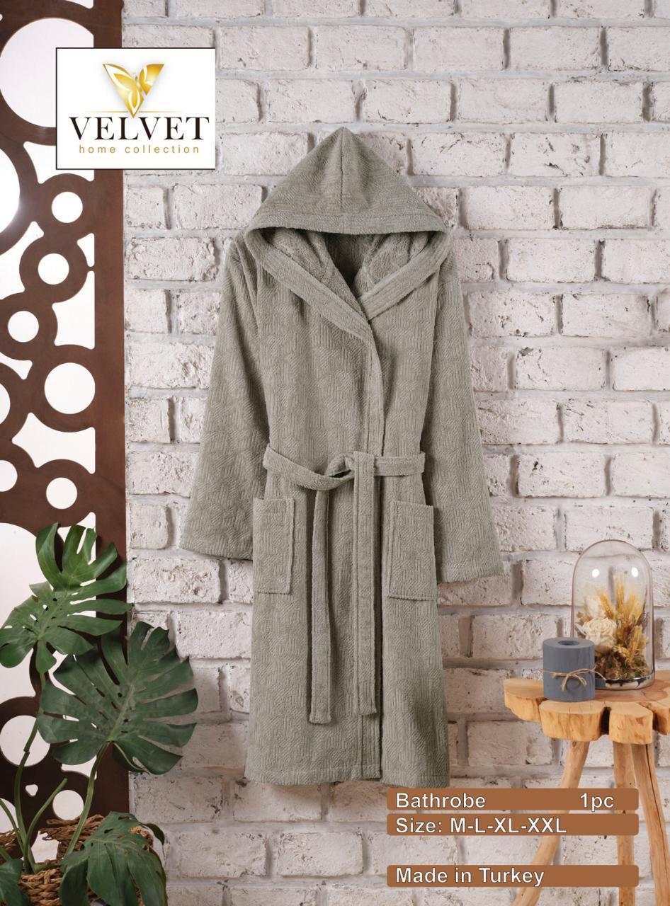Peignoir 1 Pièce – 100% Cotton🇹🇷