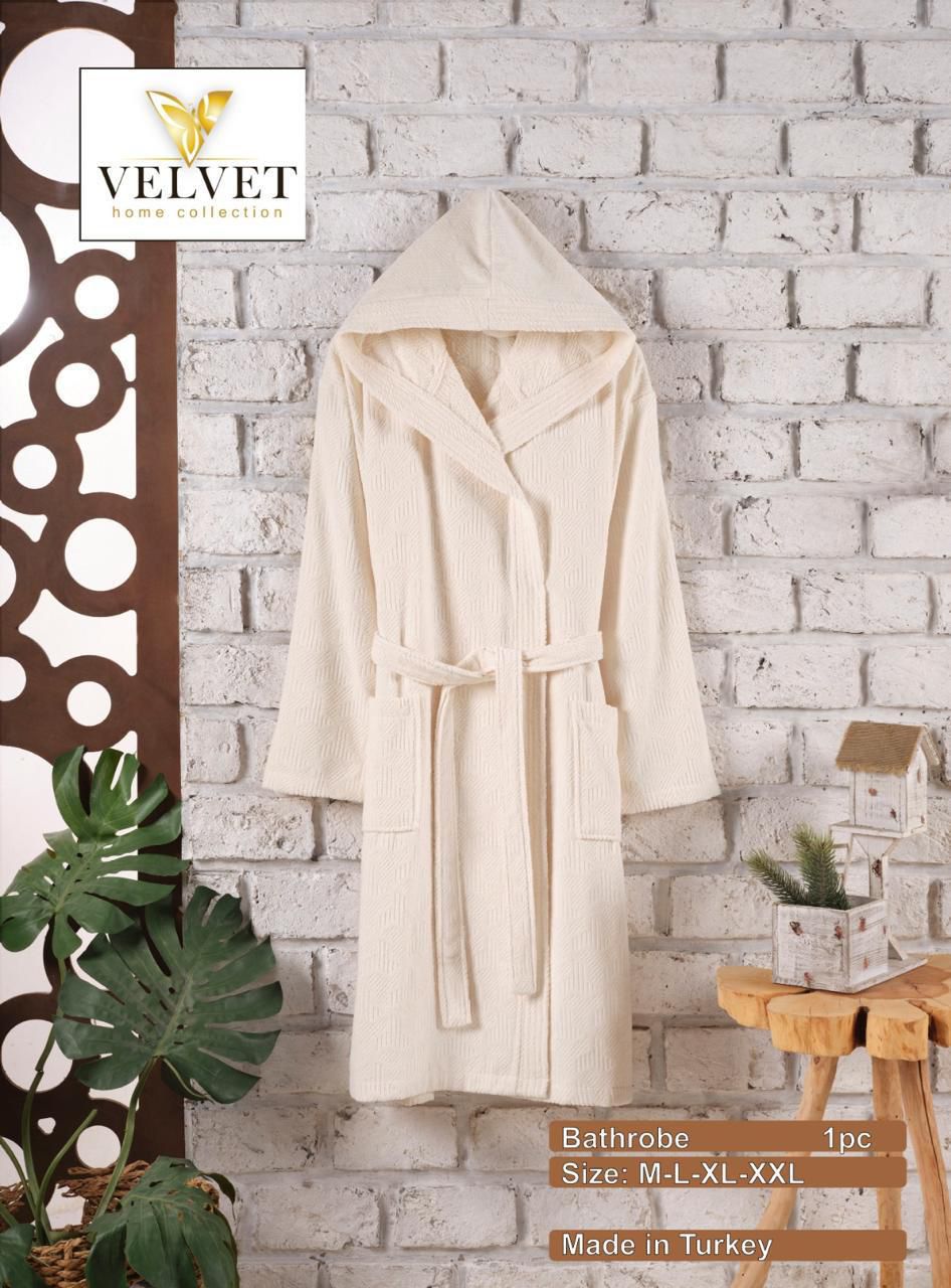 Peignoir 1 Pièce – 100% Cotton🇹🇷