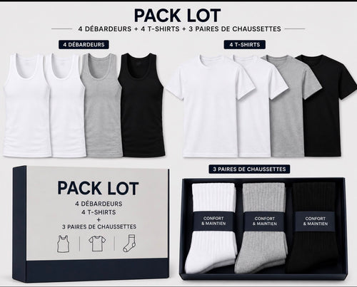 Pack Homme Premium 11 Pièces