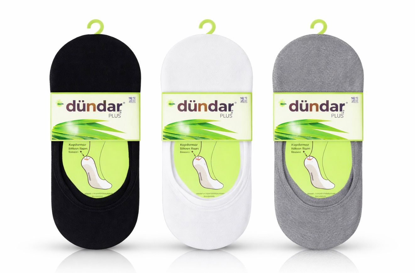 Pack de 3 chaussettes mocassin 100% coton 🇹🇷