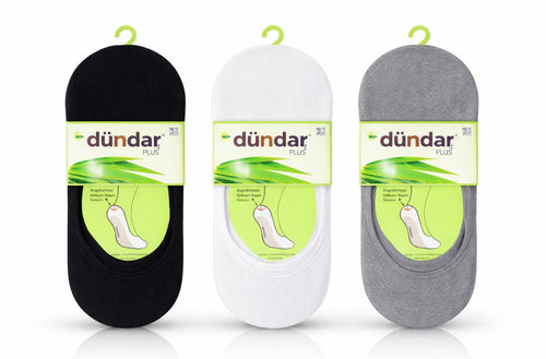 Pack de 3 chaussettes mocassin 100% coton 🇹🇷