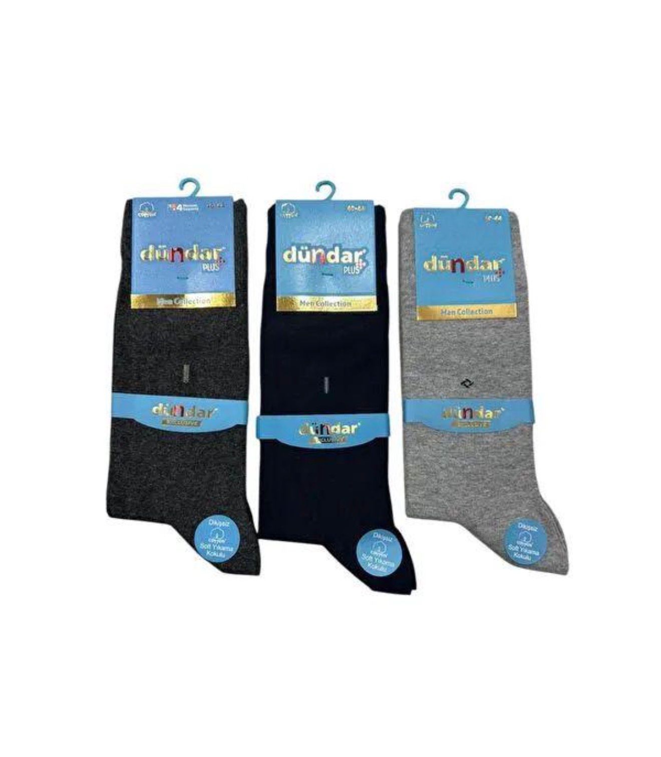 Pack de 3 chaussettes classe 100% coton 🇹🇷